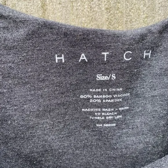 The Longsleeve Body Dress Hatch Maternity Bamboo Viscose Size Small Gray - Picture 5 of 6